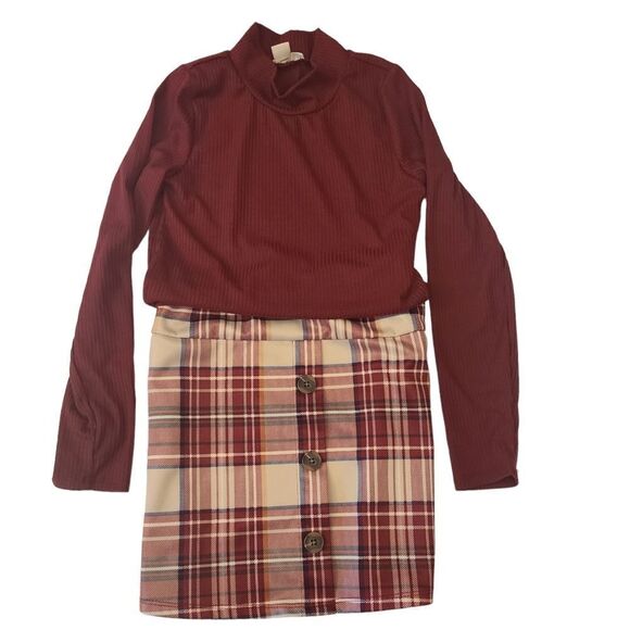 KNIT WORKS Layered-Look Dress Sz M (10/12) - Picture 1 of 7